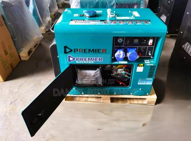 Premier 6.6kva Silent Diesel Generator - main view