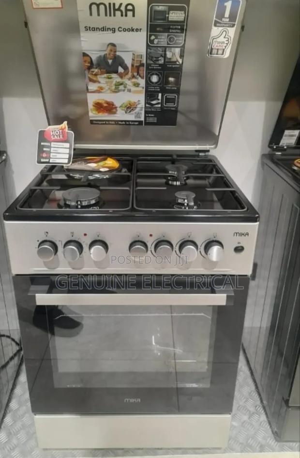 Mika 60by60 3gas +1 Electric Standing Cooker