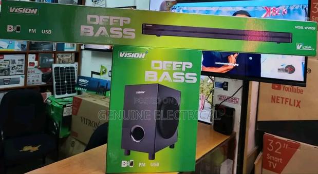 Vision Deep Bass Sound Bar System - main view