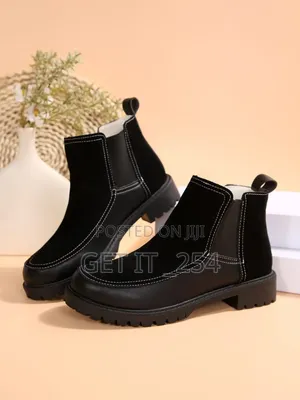Low Heel Ankle Suede Boots 
Sizes 37-40