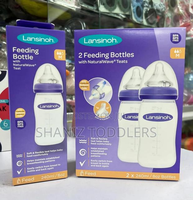 2*240mls Baby Bottle / Feeding Bottle - main view