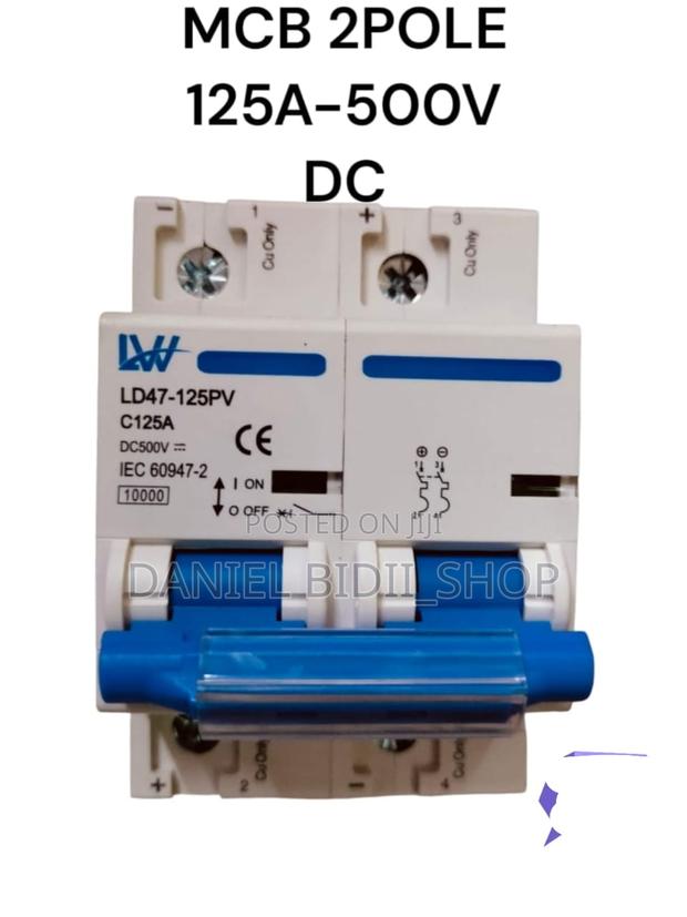 Dc Solar Mcb 2pole 125amps - main view