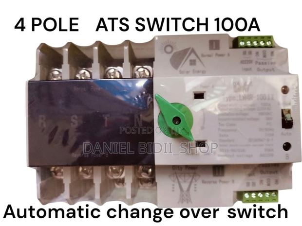 Automatic Change Over Switch 4pole 100amps