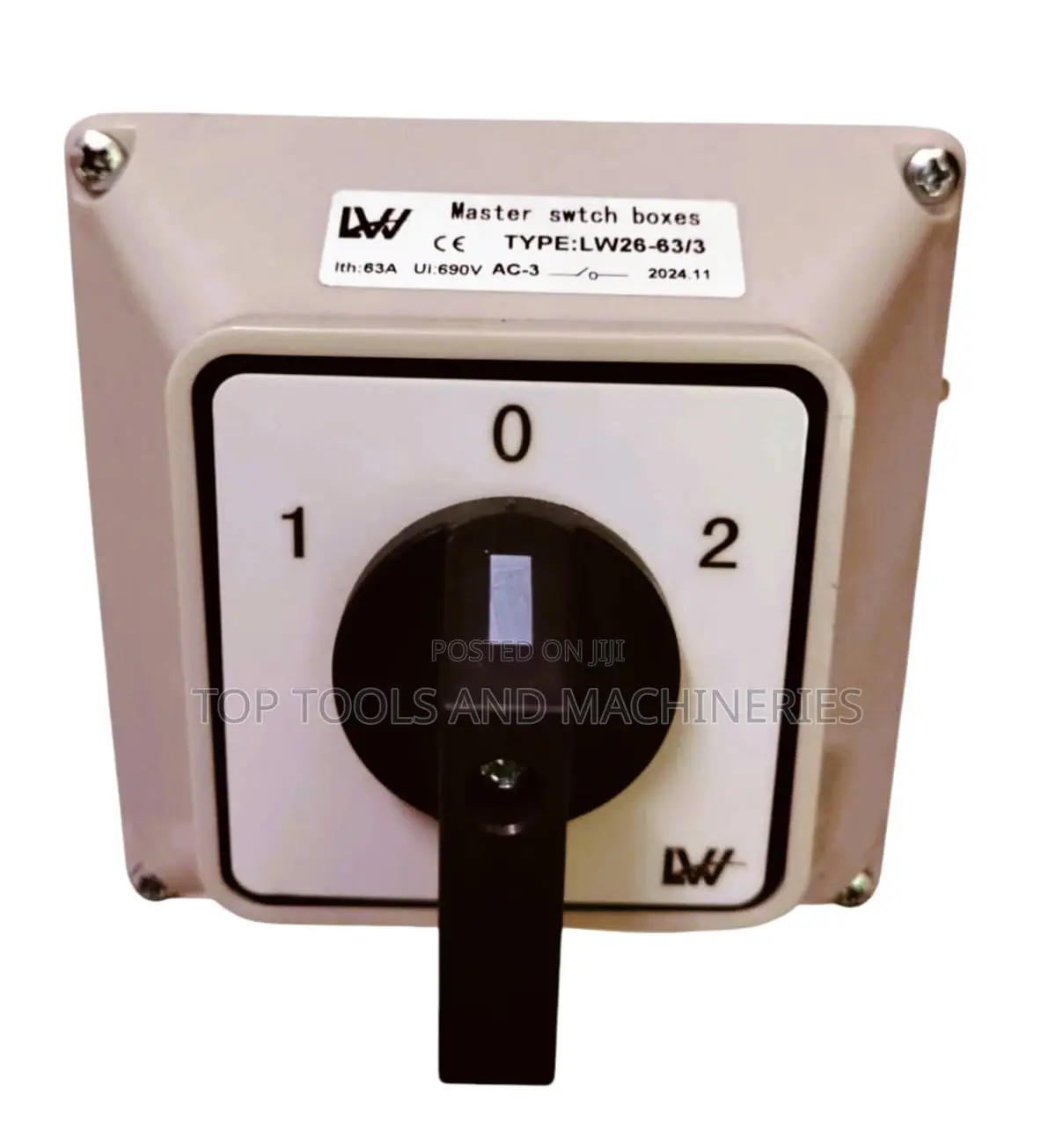 Master Switch Box 63a-690v,Ac