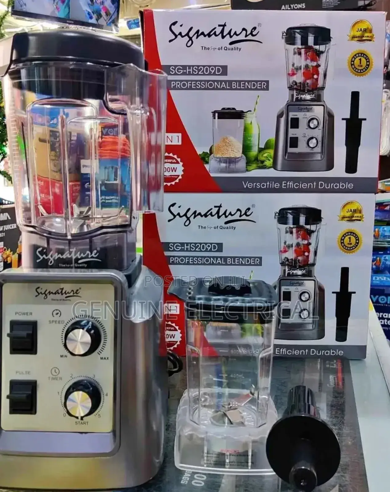 Signature Blender 2in1signature 1800w Blender Power Motor