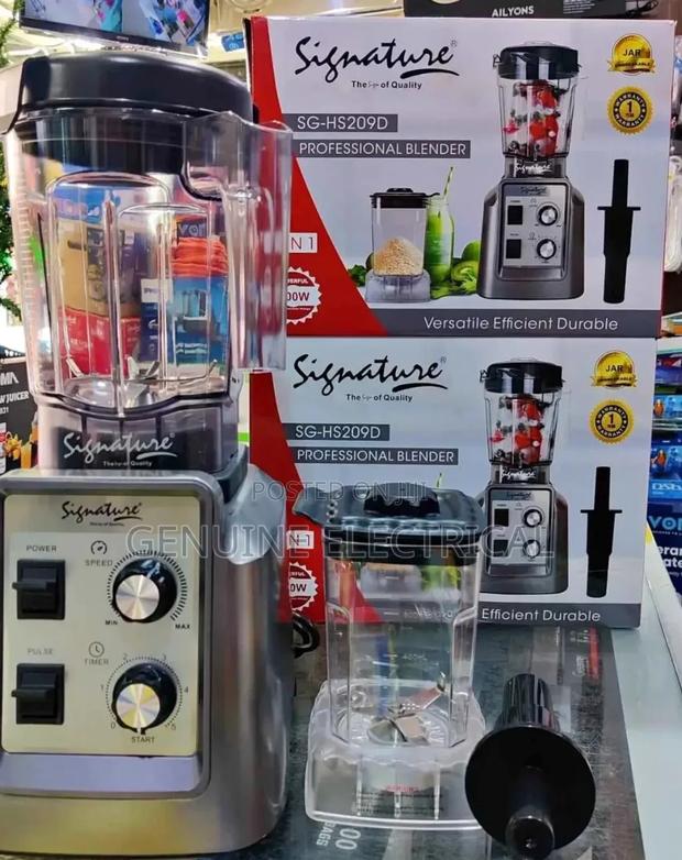 Signature Blender 2in1signature 1800w Blender Power Motor