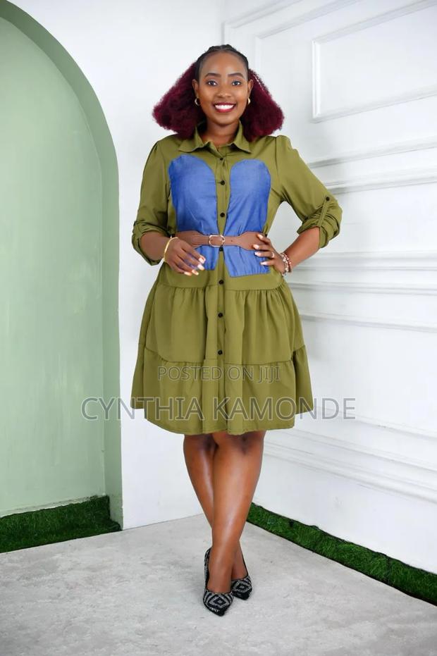 Pink,White,Green Dresses - thumbnail 4