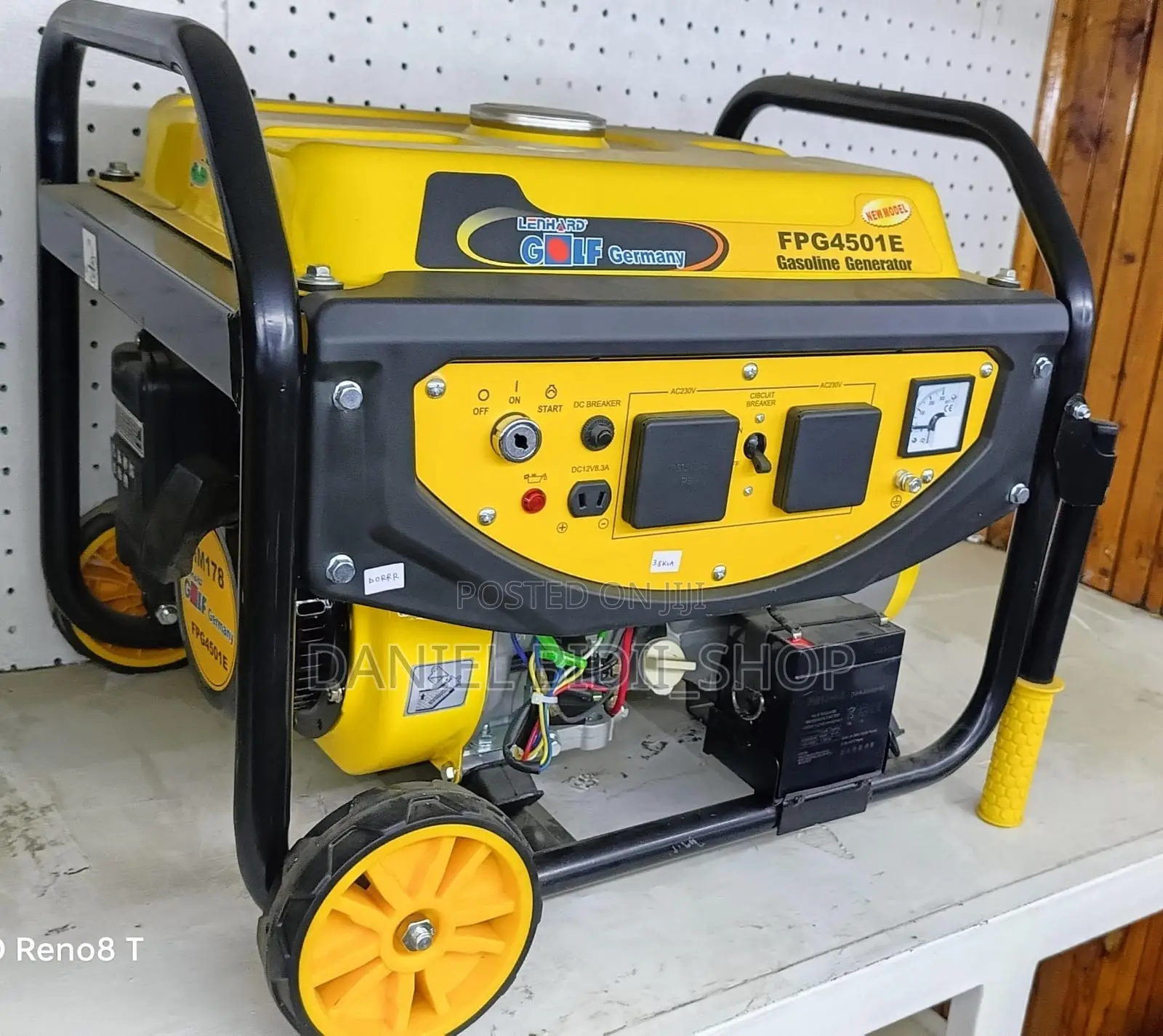 Lenhard Golf Fpg4501e Petrol Generator 5.5kva