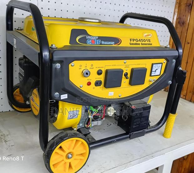 Lenhard Golf Fpg4501e Petrol Generator 5.5kva - main view
