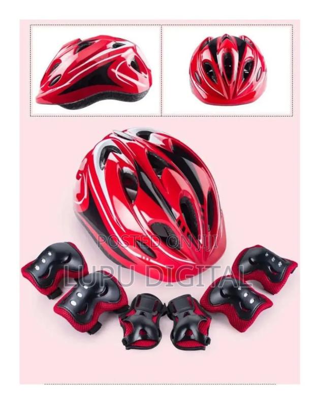 7 in 1 Protective Gears Hard Helmet + Guard - thumbnail 2