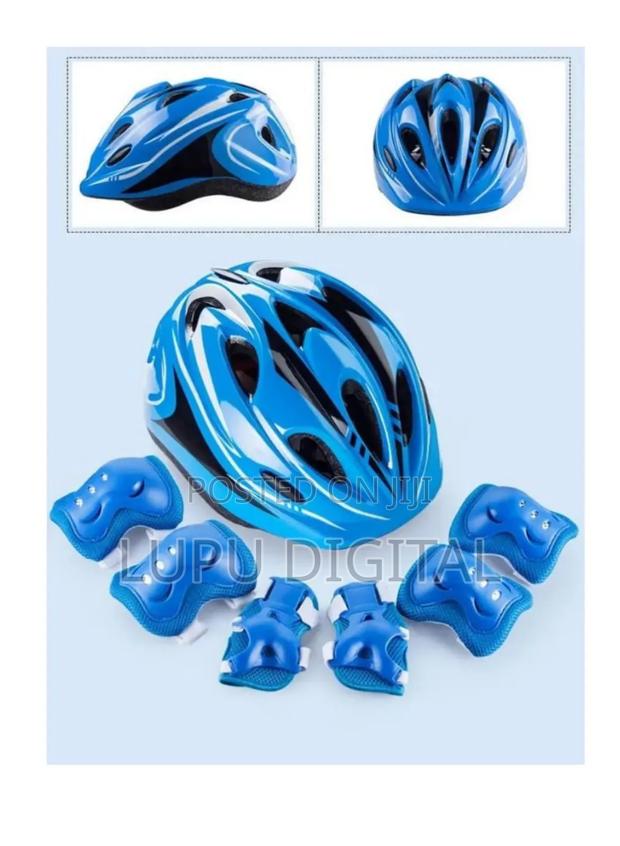 7 in 1 Protective Gears Hard Helmet + Guard - thumbnail 3