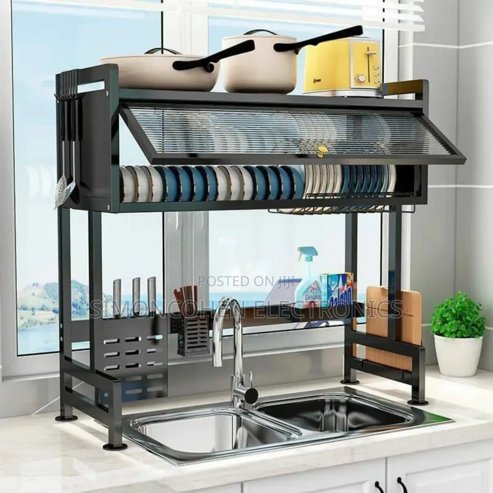 Over The Sink Dish Drainer