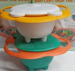 360 Degrees Free Rotational Baby Bowl