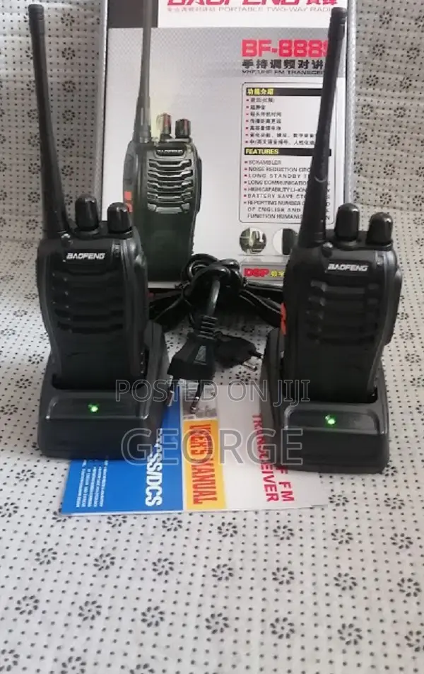Low-Cost Baofeng Bf 888s Walkie Talkie Radio Calls