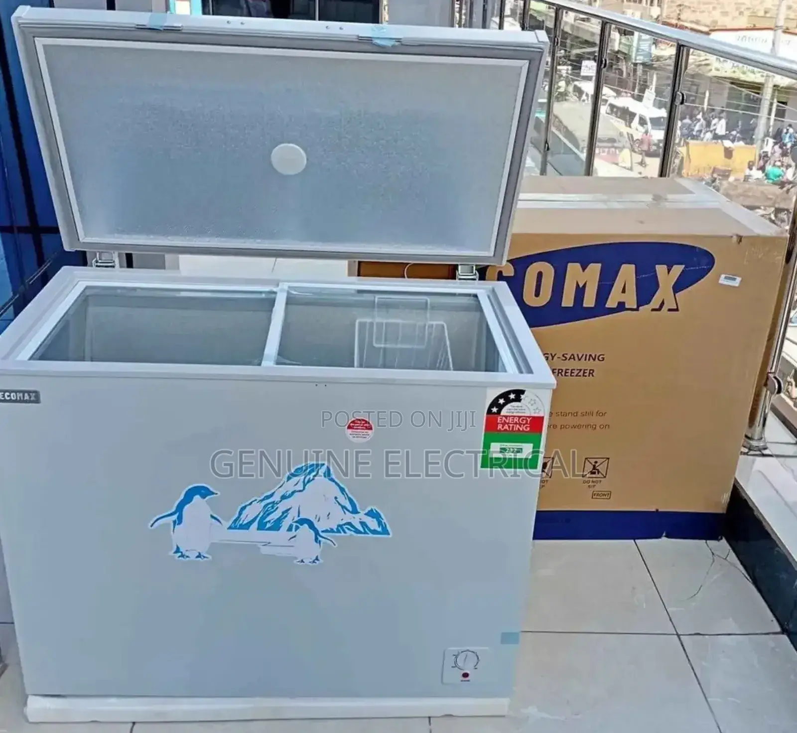 Energy Saving -*Ecomax Freezer 169litres E-6