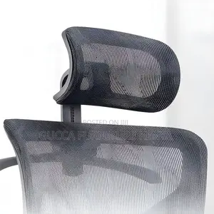 Office Chairs: Wheels Black Task High Back Orthopedic Chair