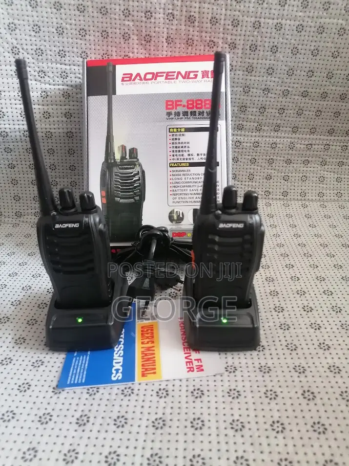 Baofeng Bf 888s Walkie Talkie Radio Calls 2 Piece