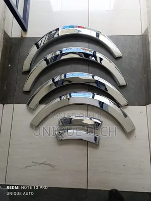 Universal Chrome Fender Flares for Toyota Hiace 7l/9l