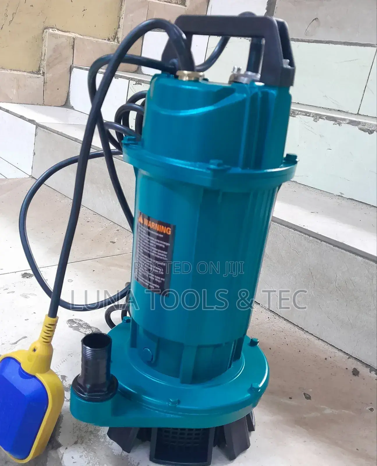 Premier Powerful Sewage Submersible 1hp Pump 32m 750