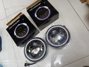 7" Universal Headlight With Indicator Parking Light
