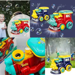Bubble Machine Train Toy