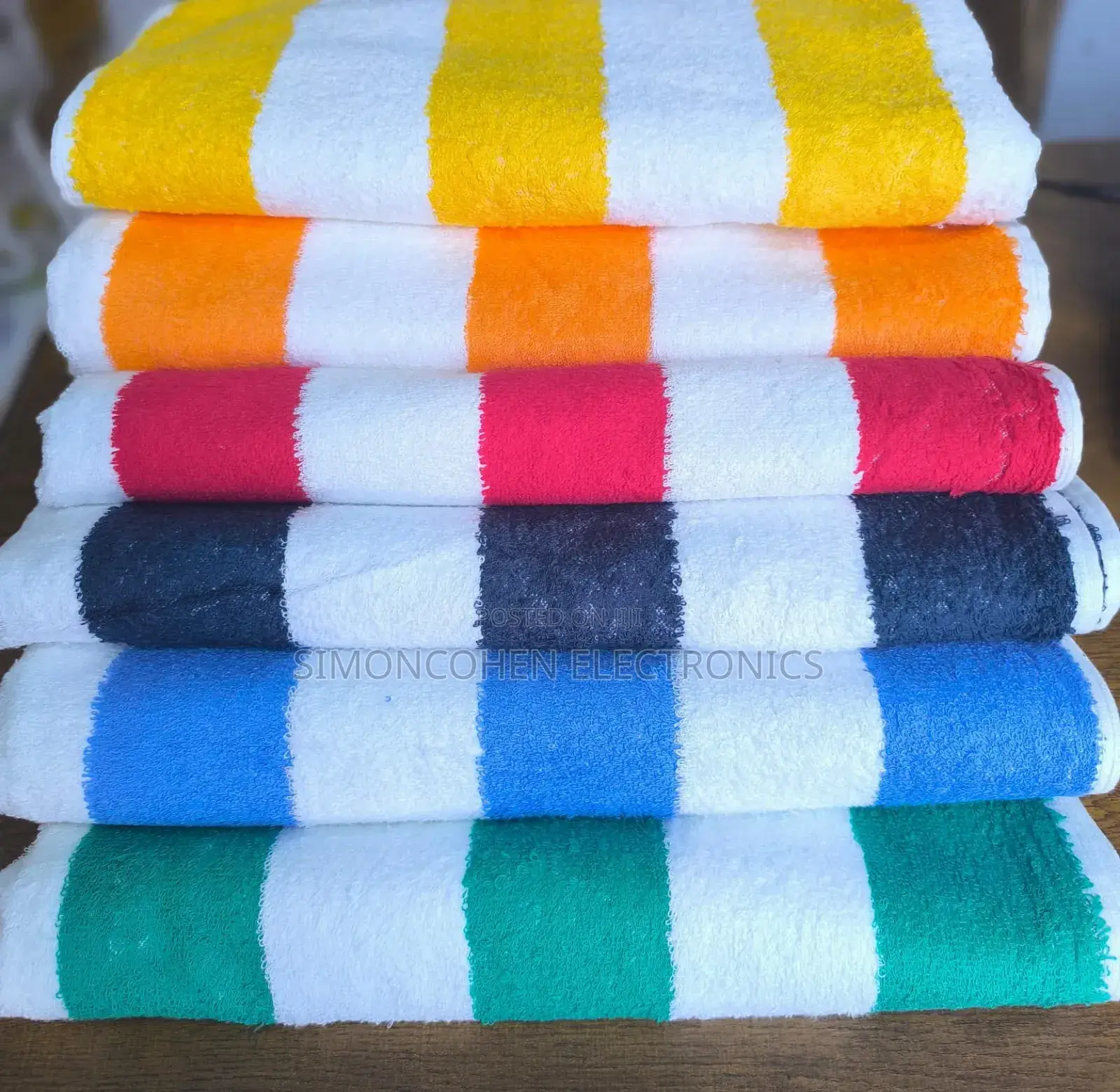 Cabana Stripped Beach Towels