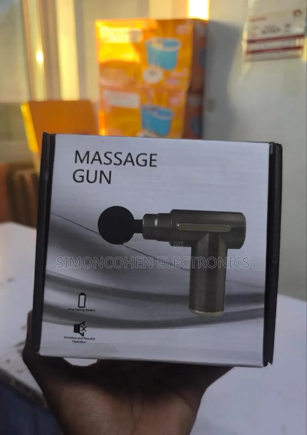 Massage Gun With Four Heads - main view