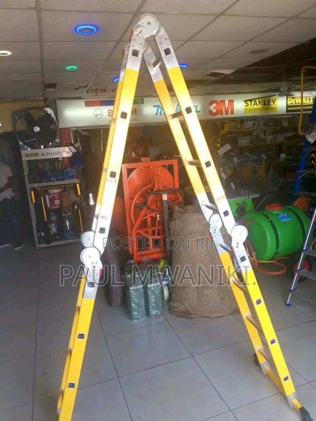 Fiberglass Multi Folding Ladders - thumbnail 3
