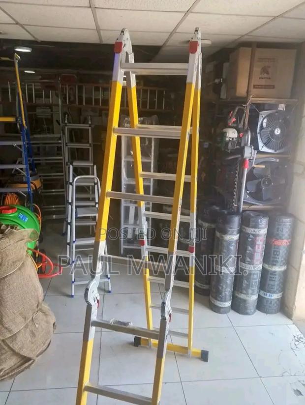 Fiberglass Multi Folding Ladders - thumbnail 4