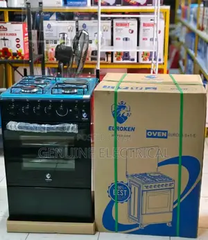 Euroken 3+1 Standing Cooker With Electric Oven