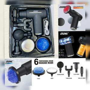 Massage Gun With Six Head Options Has Hot And Cold - thumbnail 2