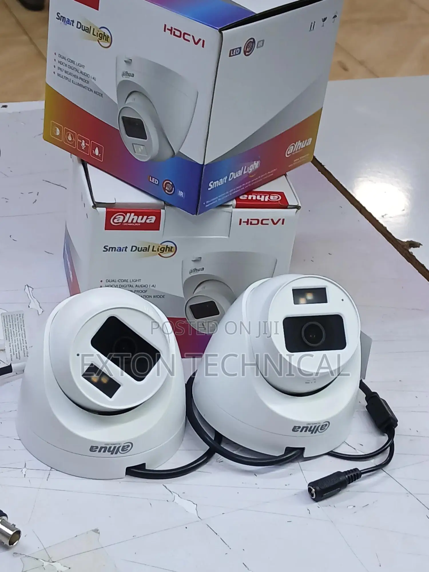 2mp Hdcvi Fixed-Focal Eyeball Smart Dual Light 
 Camera