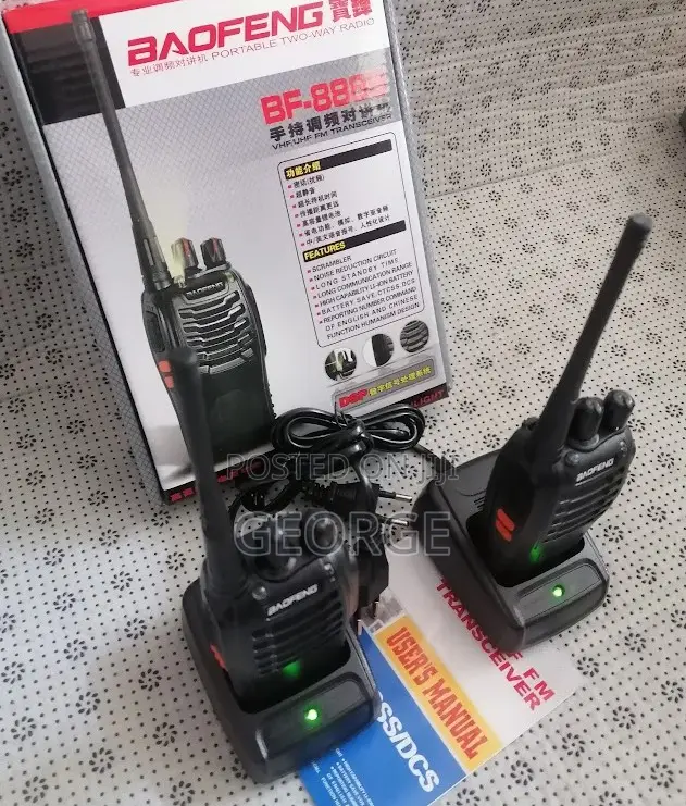 >><Baofeng Bf-888s Walkie Talkie Radio Pairs