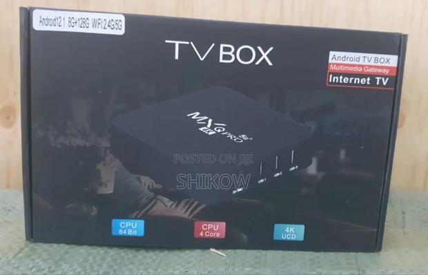 8gb+128gb MXQ Pro Android 12 Smart Tv Box