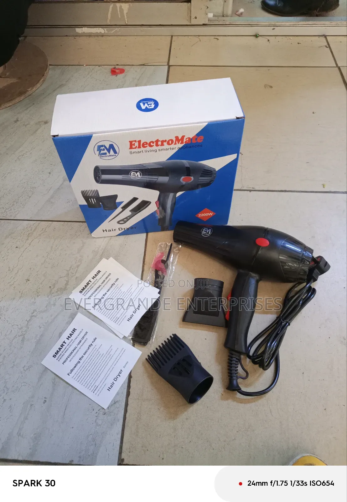 *Hair Blowdry* Electromate Hair Blowdry