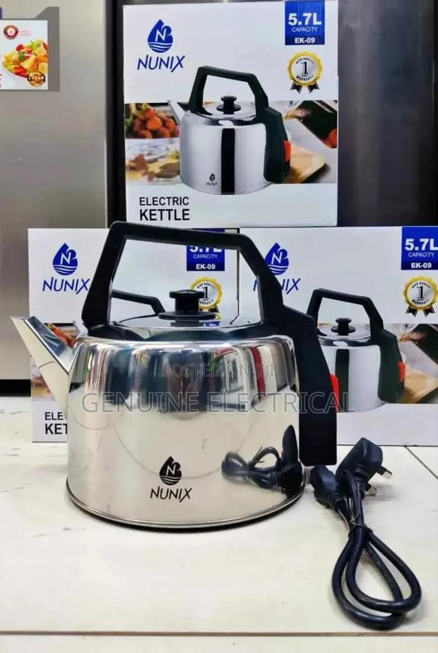 Nunix 5.7l Electric Kettle: Fast Boiling Power - main view