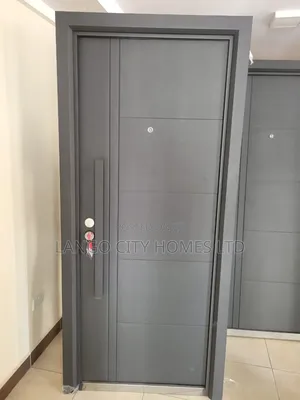 Steel Single Door Matte Black