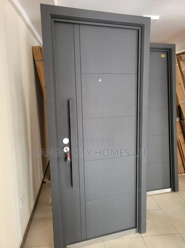 Steel Single Door Matte Black - thumbnail 3