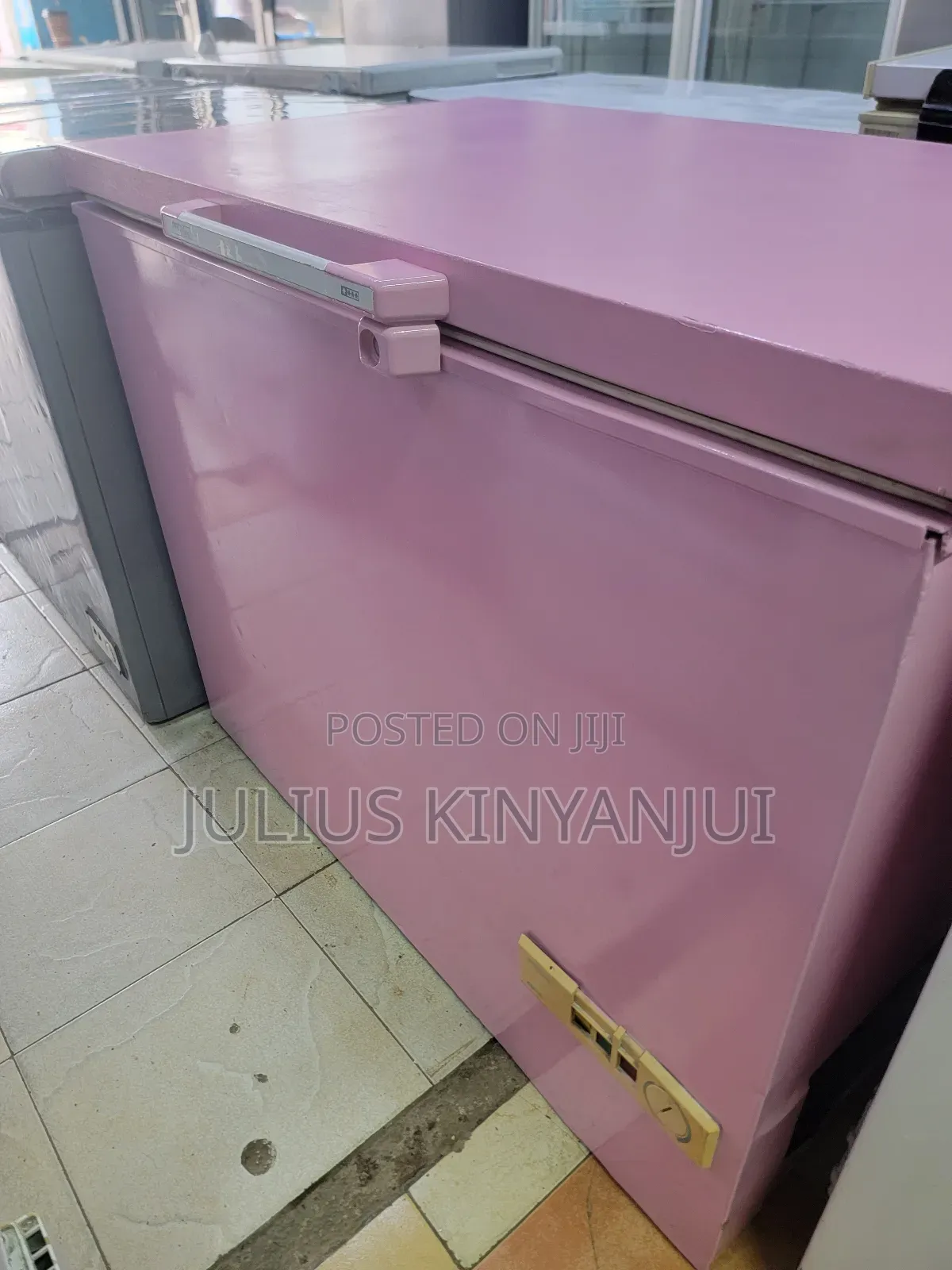 Pink 305l Deep Freezer