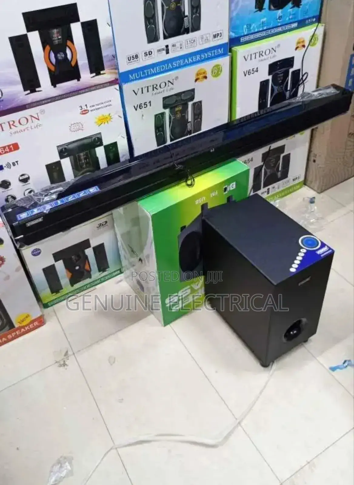 Vision Plus Soundbar Sound System Deep Bass -Vp2112sb