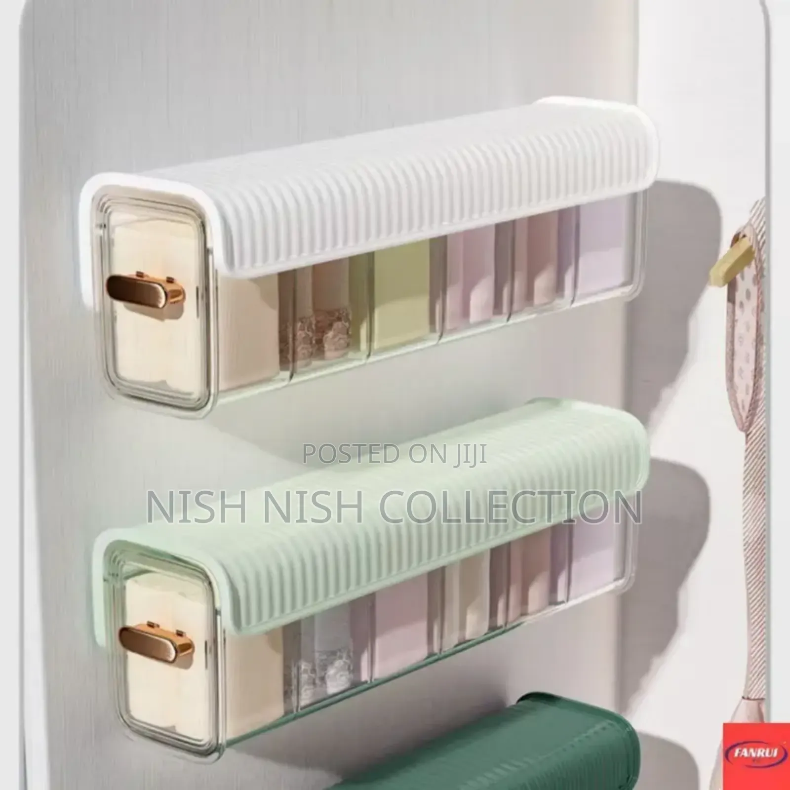 Acrylic Wall Mounted Closet Storage Organizer