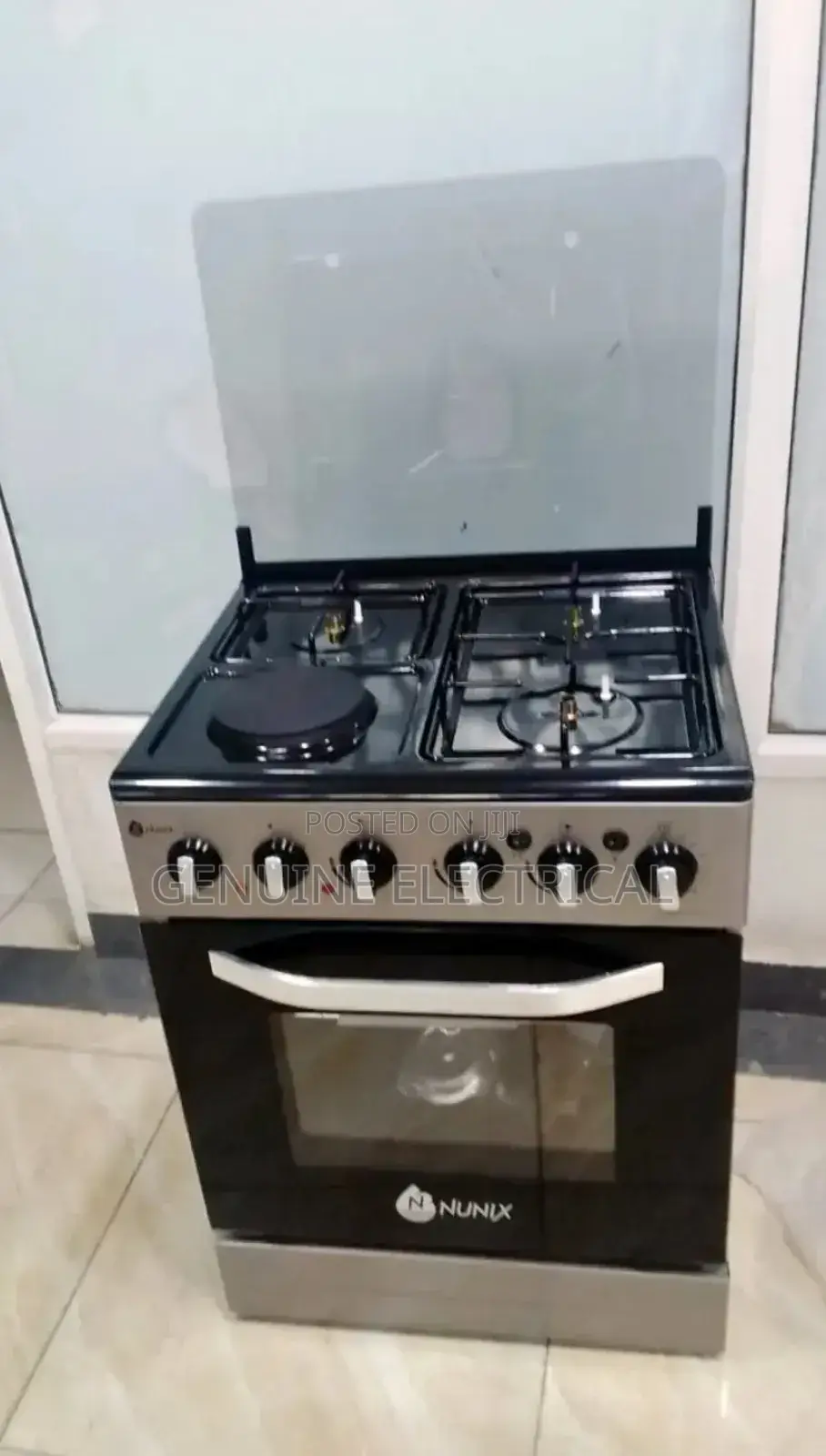 +Nunix 3+1cooker With Electric Oven+Grill.One Yr Warranty