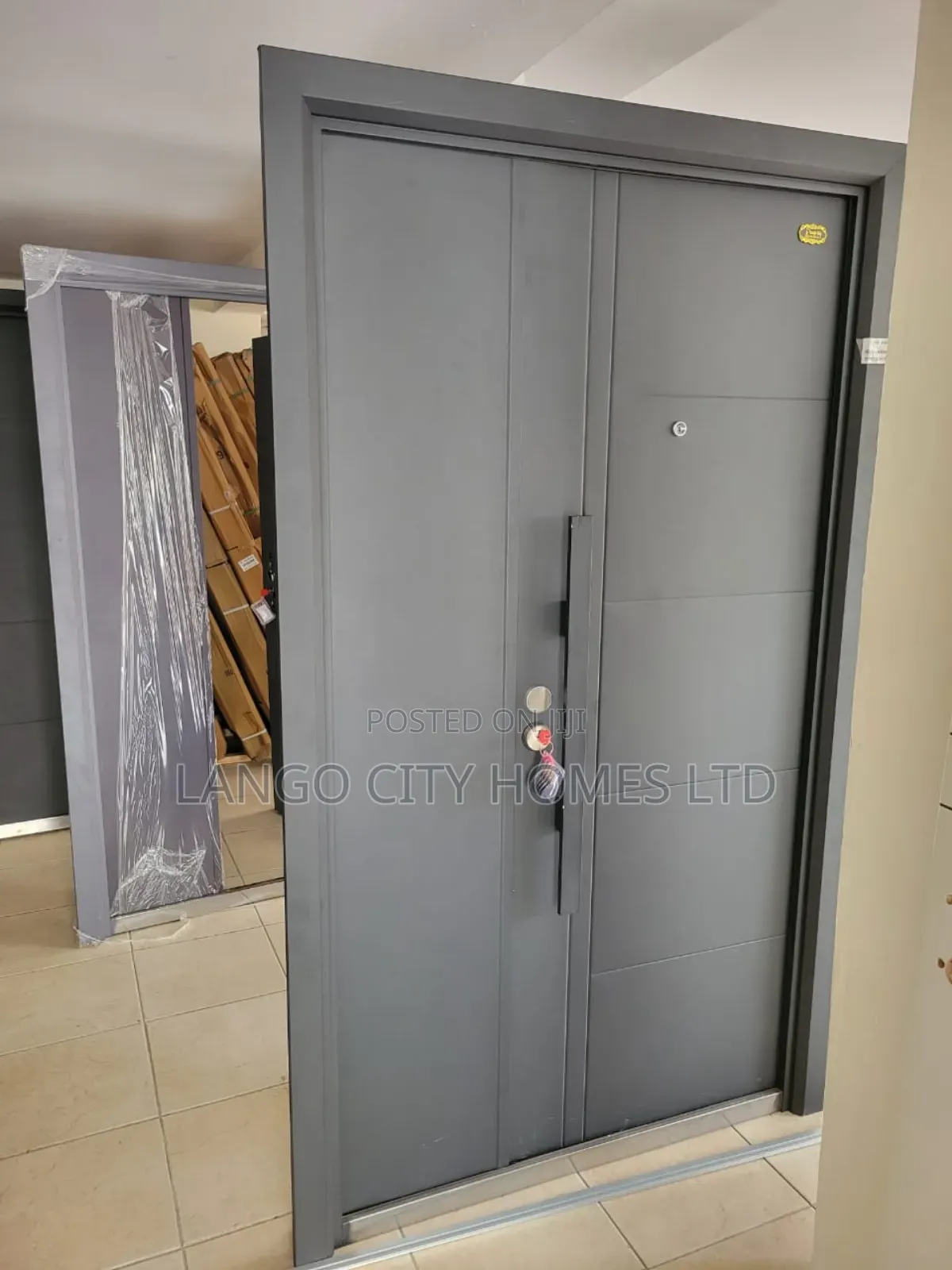 A Main Entrance Elegant Steel Door Imported