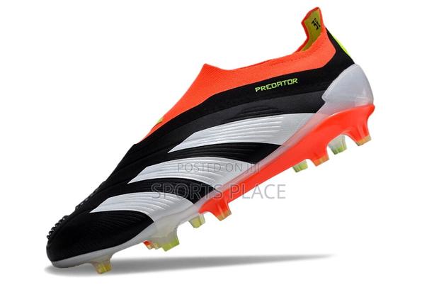 Predator Elite Laceless Fg Solar Red Football Boots - thumbnail 2