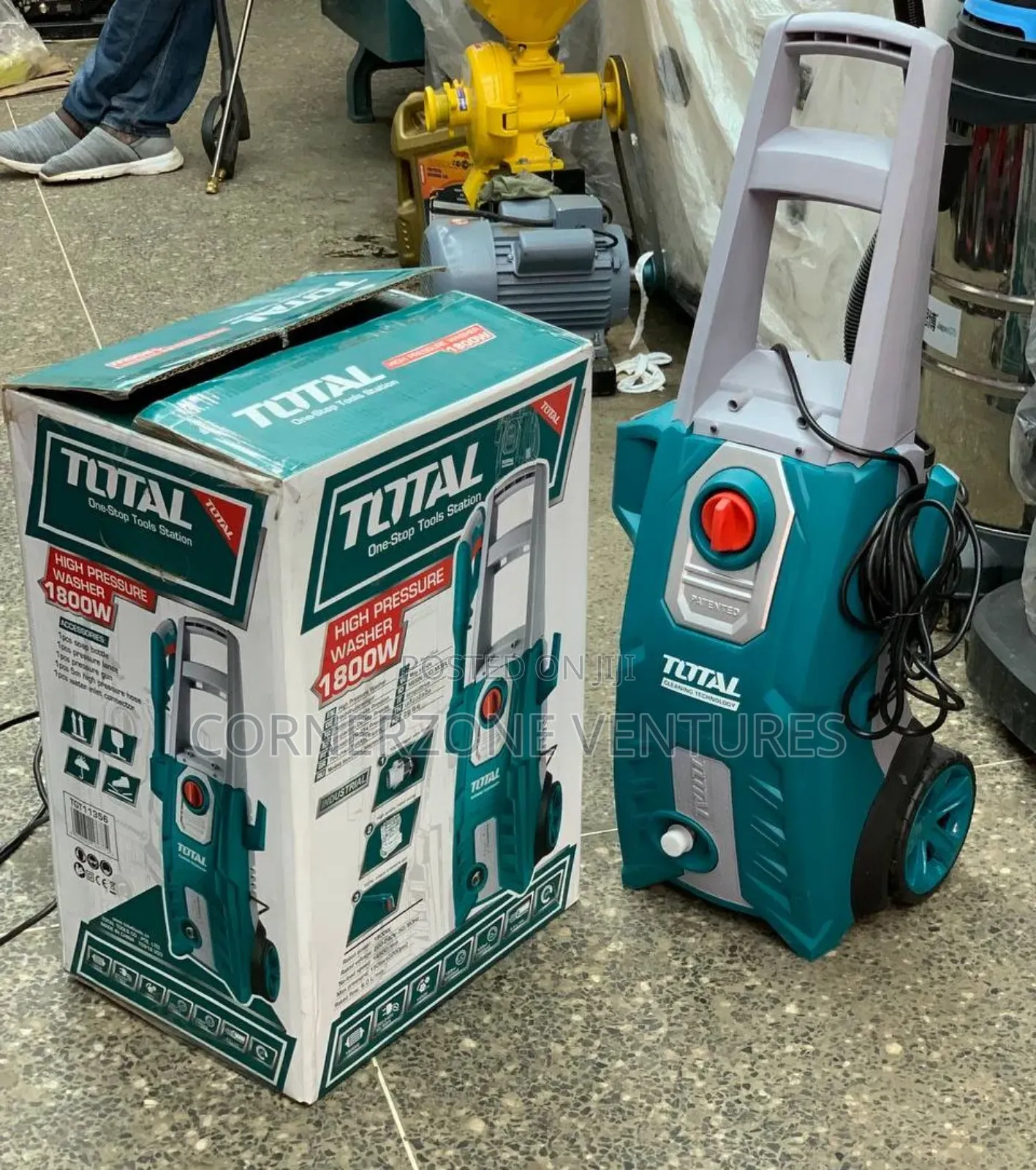 Total 1800w High Pressure Washer