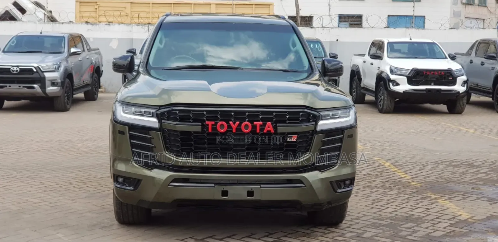 Toyota Land Cruiser 4.5 V8 TD 2018 Green