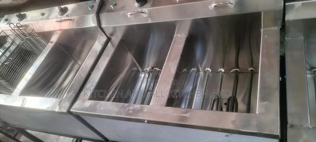 Twin Deep Fryer Available Ss - main view