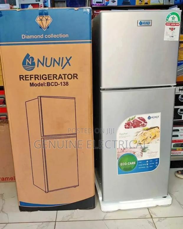 Nunix 138l Bcd138 Double Door Refrigerator