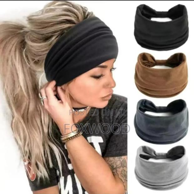 Jogging/Outdoor Wide Hair Head Bands - main view