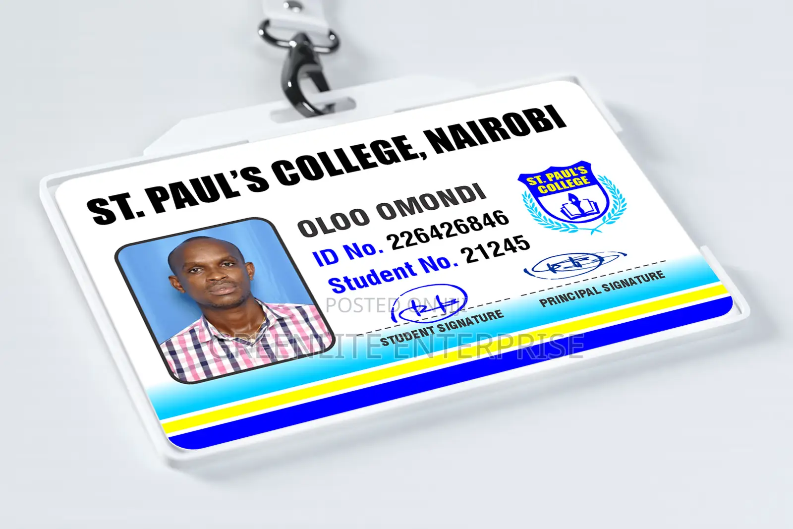 Students/Staff Id Cards